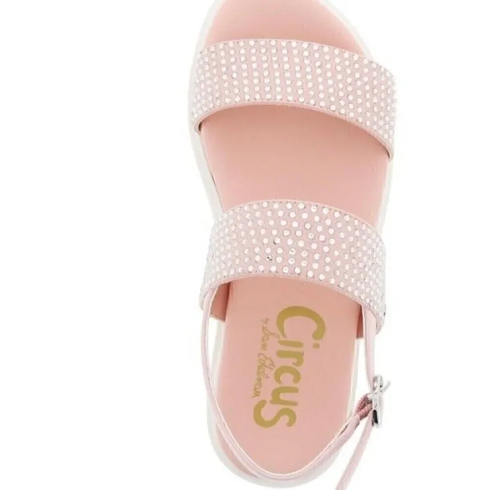 Circus Sam Edelman blush Narcissa Jaz Ankle-Strap Sandals shoes little girl sz 3